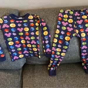 Hanna Andersson Sesame Street collab pajamas